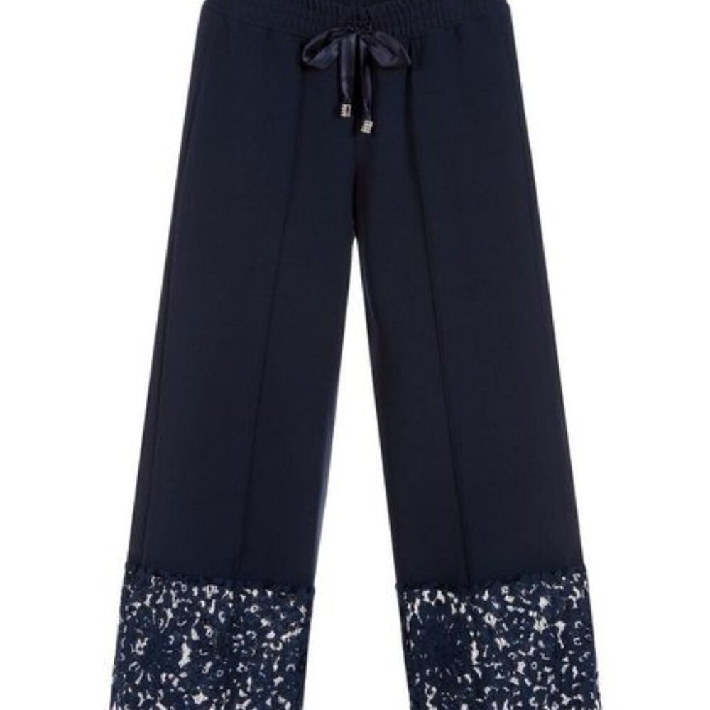 ELSY  Girls Navy Blue Trousers
